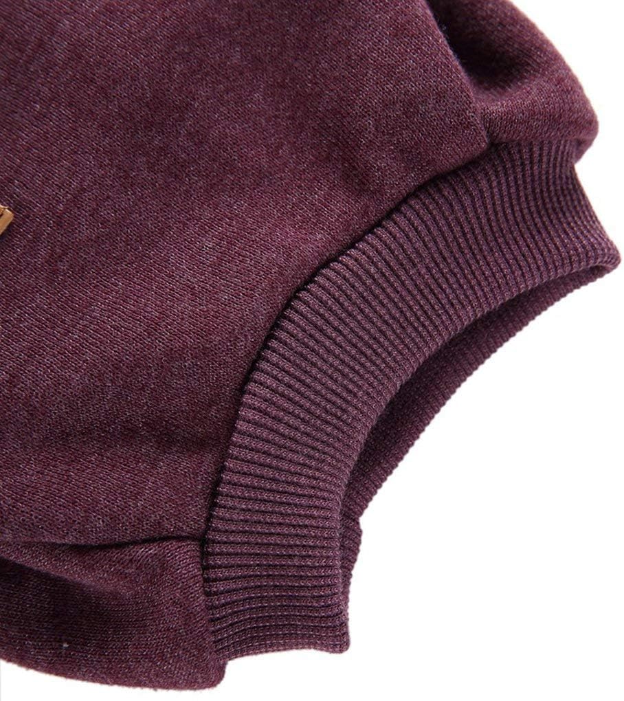 Dog Sweaters for Small Dogs, Soft Fleece Puppy Clothes - Brown / Large - image 4