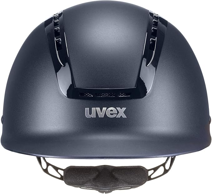 uvex suxxeed Active Horse Riding Helmet for Women & Men, Navy, S-M - Adjustable & Excellent Ventilated Helmet