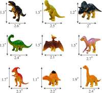 26 PCS Dinosaur Cake Toppers With Dinosaur Eggs Leaves Trees Cake - image 3