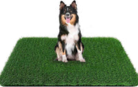 Fake Grass Pad for Dogs Potty Training Artificial Turf - 59.1x40 Inch / Green