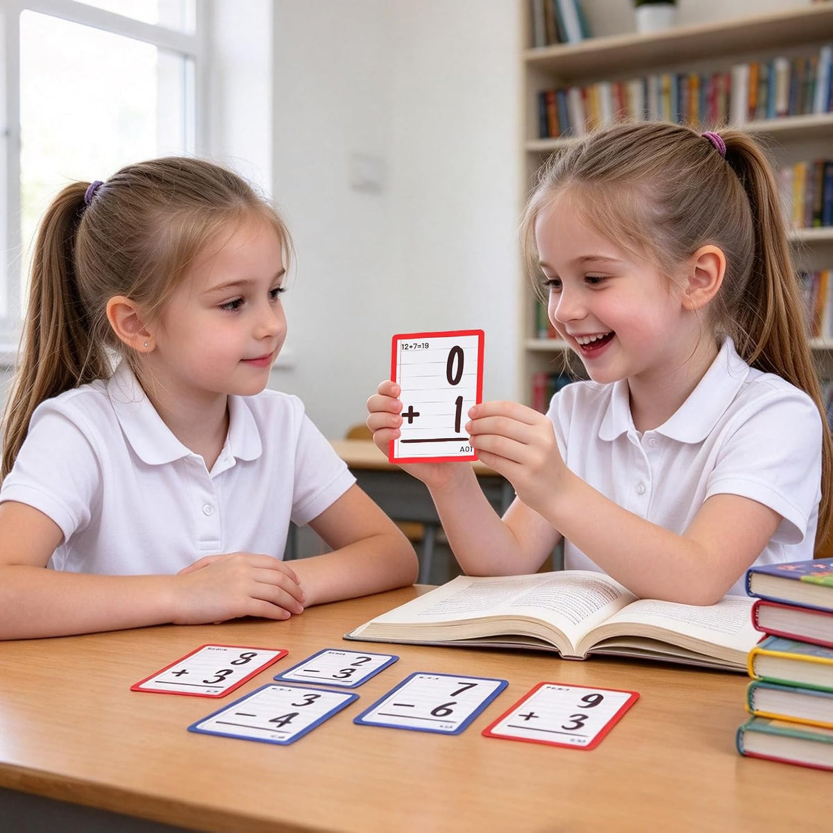 Regal Games Math Flash Cards for Addition & Subtraction, 1st - Addition & Subtraction - 2 Pack - image 4
