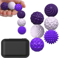 BUSOHA Silicone Magnetic Fidget Balls - Dark Purple+light Purple / 1.2 Inch