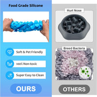 Silicone Snuffle Mat for Dogs, Blue - B(14.6"x7.3")-Blue - image 4