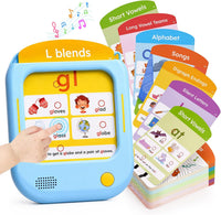 JoyCat Kids Learning Tablet - Blue:Phonics