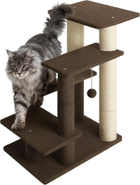 4-Step Pet Steps for Cats/Dogs - Brown / 1 / 4-step