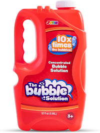 JOYIN 32 OZ Concentrated Bubble Solution for Bubble Machines - Red