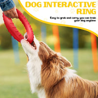 4 Pack 7.48 Inch Dog Ring Toy for Large Medium Dog Training - Assorted / 7.48 Inch - image 4