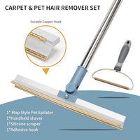 Pet Hair Remover, Dog Cat Hair Remover, Portable Carpet Scraper, Fuzz Rollers Hairball Shaver Brush for Carpets, Car Mat, Couch, Pet Bed, Furniture