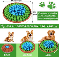 SZEE Snuffle Mat for Dogs - Blue and Green - image 2