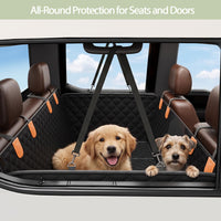 Dog Car Seat Cover for Back Seat, Hard Bottom Back Seat Extender – Essentials for Dogs - XL - 56.3"W - For Midsize SUVs & Trucks - image 3