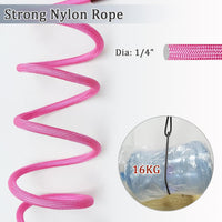 WYuZe 5ft Puppy Leash for Small Dogs Cats - Pink / 5 FT (3~18 lbs) - image 4