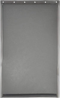 AMZOO Large Replacement Dog Door Flap PetSafe 16 7/8” x 10 1/8” - Matte Gray / Extra Large / 1