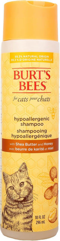 Burts Bees for Pets Hypoallergenic Cat Shampoo, Unscented - 10 Fl Oz - 1 Pack