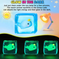 Squishy Fidget Toys Stress Cube - 3pcs Stress Cube - image 3