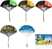Stocking Stuffers Army Parachute Toys for Kids:5 Packs Indoor