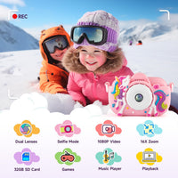 MAVOKIS Kids Camera Digital Camera for Age 3-8 - Pale Pink - image 3
