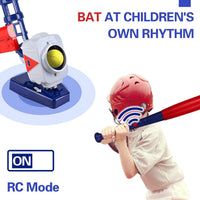 iPlay, iLearn Kids Pitching Machine Toys - Navy Blue - image 2