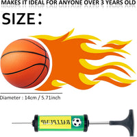 Oleitodh 42 piece colorful 5 inch mini basketball balls with air pump - view 9