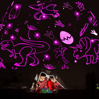 Dinosaur Night Light Toys for 3-8 Year Old Boys - Pink02 - image 4