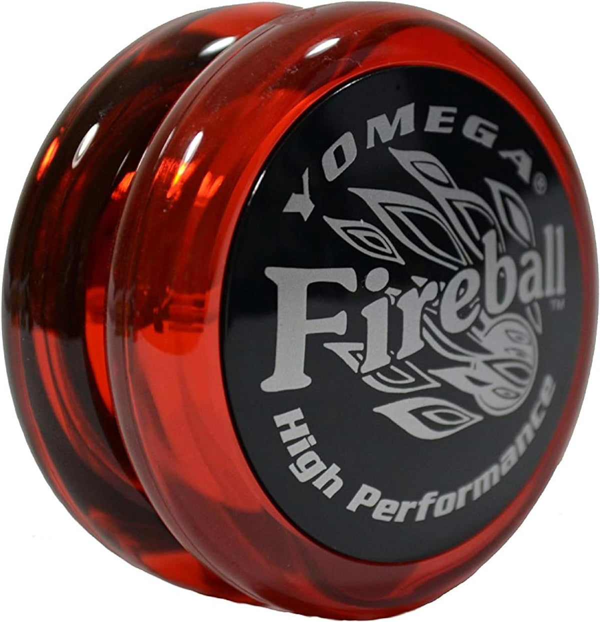 Yomega Fireball YoYo -HIGH Performance Responsive Transaxle Yoyo - Red/Black