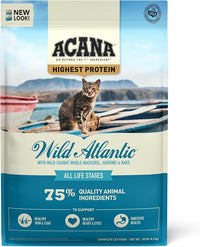 ACANA Grain-free Dry Cat Food Wild Atlantic Saltwater Fish with Freeze-Dried Liver 10lb Bag