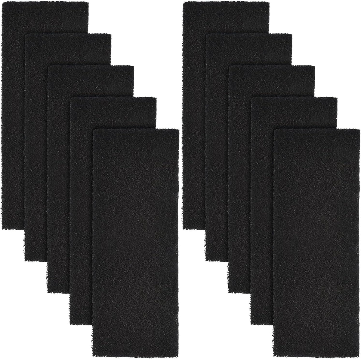 10 Pack Litter Box Carbon Filters Spare Activated Charcoal Filter