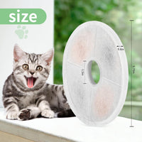 8 Pack Cat Water Fountain Replacement Filters Fit for 3L Flower Water - 12 Pack - image 2