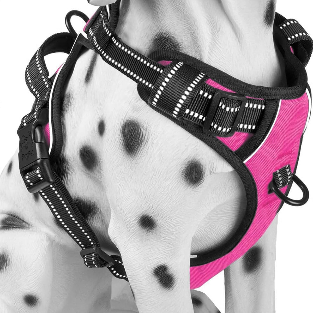 PoyPet No Pull Dog Harness Medium - Medium / Pink