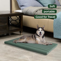 BALANCE Dog Crate Bed, Orthopedic Dog Bed Pad with Waterproof Liner, Washable Crate Foam Pet Mat - Mint Leaf / 42.0"L x 28.0"W x 2.0"Th - image 3