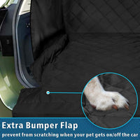 SUV Cargo Liner for Dogs, Trunk Cover with Bumper Flap Protector - Black / Standard / Mid-Size Series - image 3