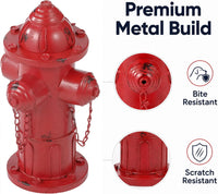 7.8" H Metal Potty Training Fire Hydrant for Dogs to Pee On Indoor - 12" - image 4