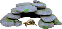 M2cbridge Reptile Hide Resting Step Ledge Cave Hideout Turtle Basking - Pebble Arch Cave