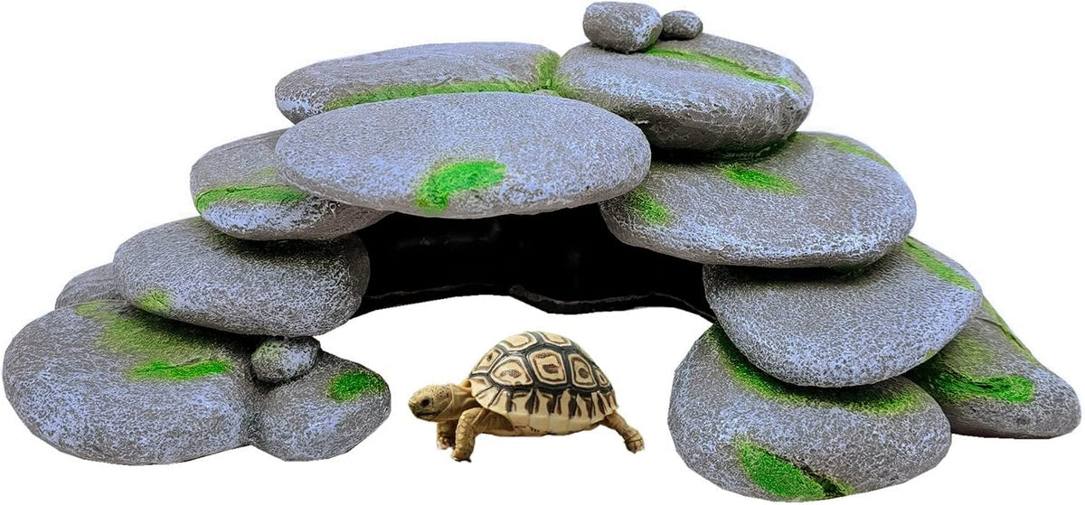 M2cbridge Reptile Hide Resting Step Ledge Cave Hideout Turtle Basking - Pebble Arch Cave