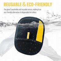 Pet Hair Removal Glove-2 Pack Reusable Electrostatic Pet Hair Remover Glove, Pet Hair Removal Tool for Cats & Dogs - Suitable for Couch, Clothing, Carpet, Furniture, Car Seats