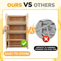 Cat Sisal Scratching Ramp Cats Scratching Post Kitten Scratcher Ramp Sisal Scratcher Posts for Indoor with Cat Teaser