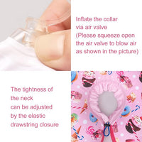 CuteBone Inflatable Dog Collar Alternative for Small/Medium Dogs After Surgery-Double Adjustable Neck Range P23SO00102M