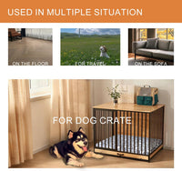 VANKEAN Waterproof Reversible Crate Mat Cool/Warm Washable Joint - XL / Grey - image 4