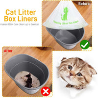 Cat Litter Box Liners Compatible with Top Entry Litter Pans Model - 1 Count (Pack of 25) - image 2
