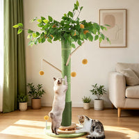 46" Tall Cat Scratching Post - Green(46" Tall)