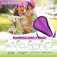 TCheung gel seat cushion for 9x6 inch kids bike seats with outdoor cover - view 10
