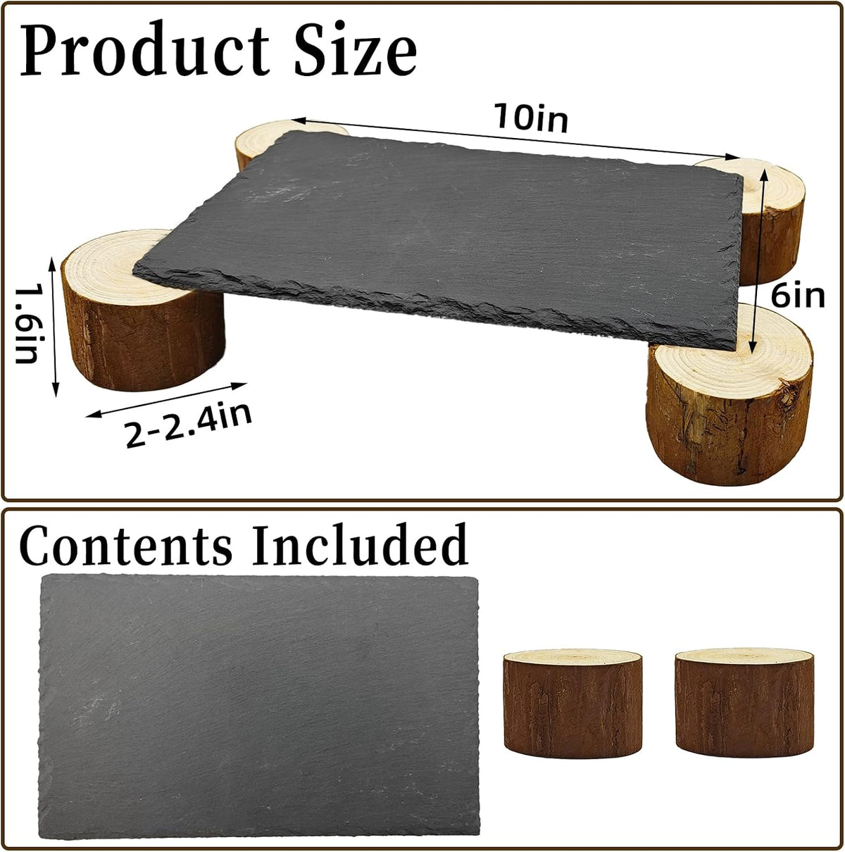Bearded Dragon Basking Platform - XL - 10" x 6" x 1.6" - image 4
