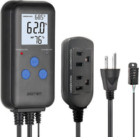 DIGITEN Humidity Controller with Temperature Display for Reptile