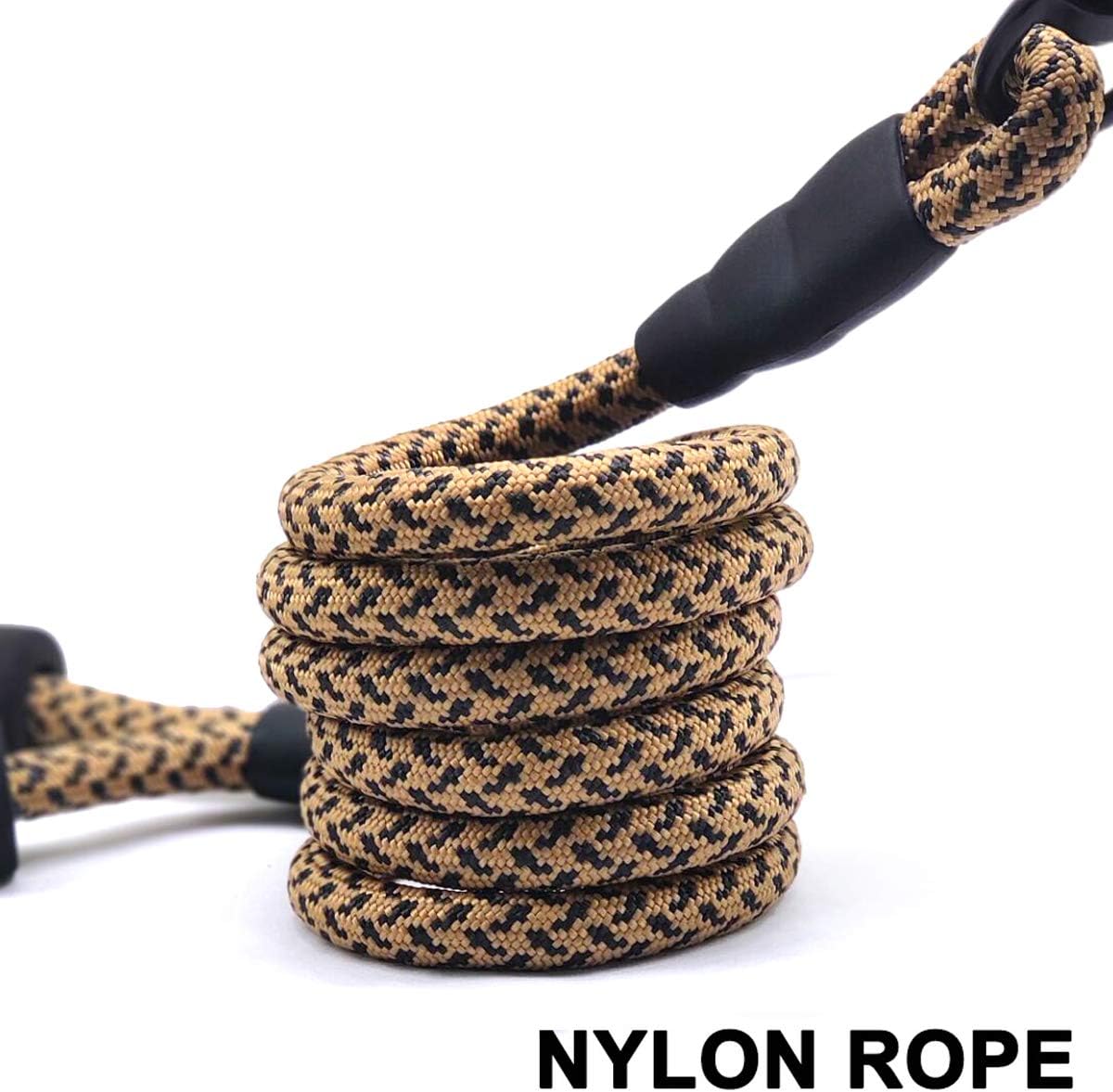 MayPaw Rope Dog Leash, Thick Leash for Medium Large Dogs - brown / 1/2" * 6' - image 4