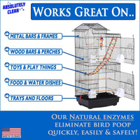Absolutely Clean Amazing Bird Cage Cleaner and Deodorizer - 16 Fl Oz (Pack of 1) - image 3