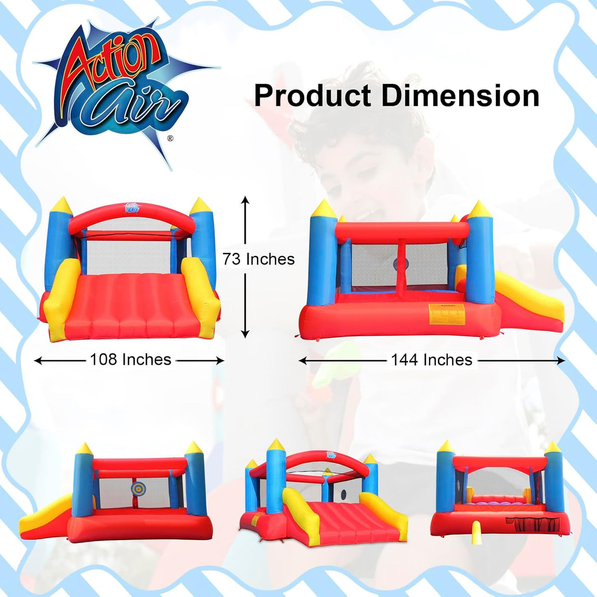 ACTION AIR [Updated Version] Bounce House - image 2