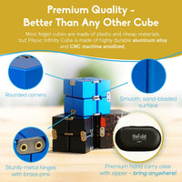 PILPOC theFube Fidget Cube - Blue and Pink - image 3