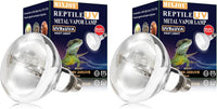 MIXJOY 160W Reptile Heat Lamp Bulb - 1 Count (Pack of 2)