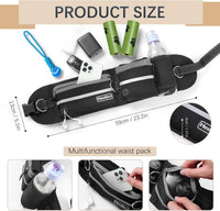 Hands-Free Dog Leash with Pouch - Grey - image 3