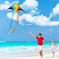 Xida large dragon delta kite for kids, 55 x 61.8 inch ripstop polyester with flying line - view 20