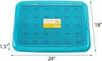 petphabet Training Pad Holder Floor Protection Dog Pad Holder Mesh - 18"X24" - image 2